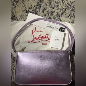 Christian Louboutin Shimmering Lavender Bag